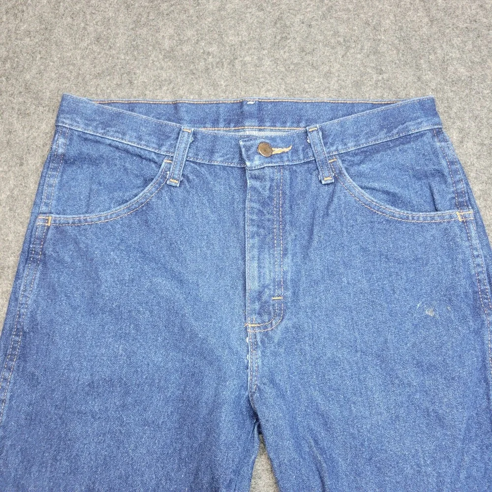 Rustler Jeans Mens 32x30 Blue Denim Stretch Boho Streetwear Grunge Americana